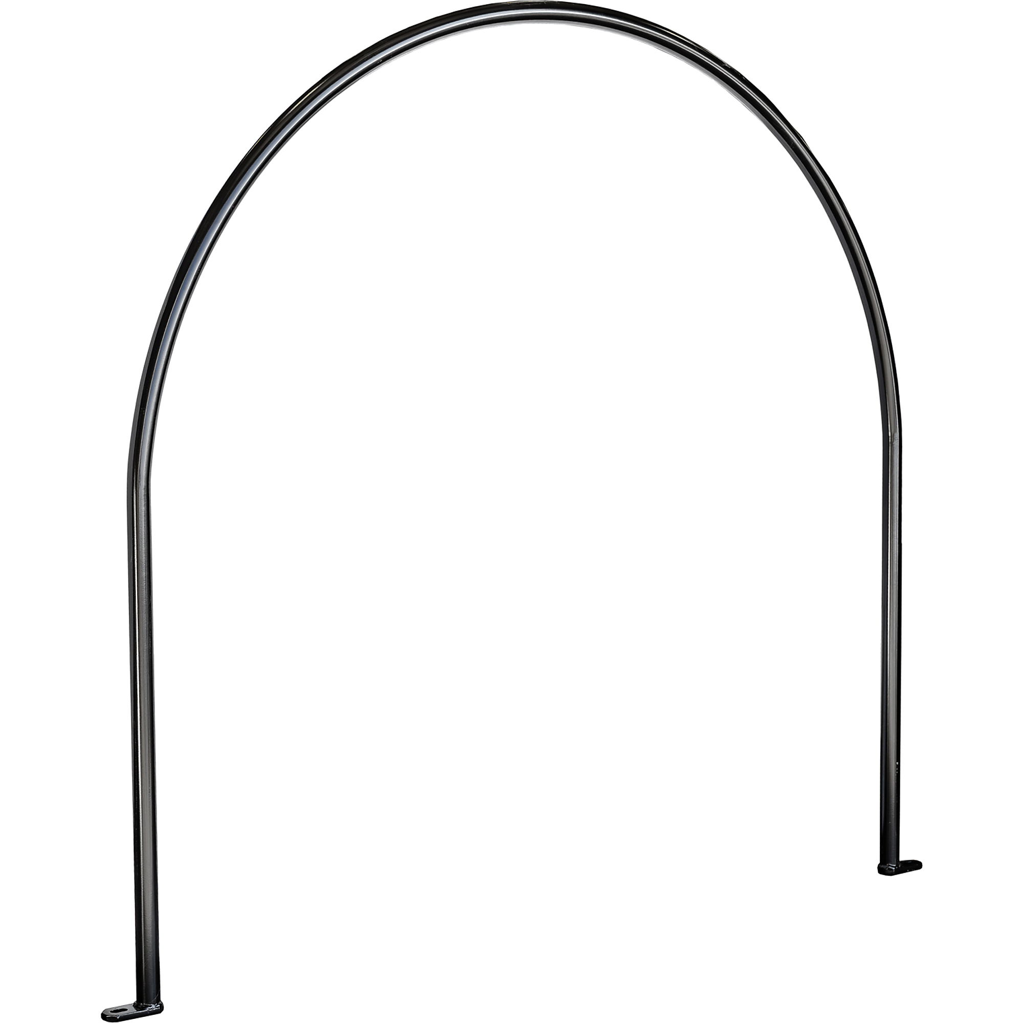 Romotech Black Steel Leg Tank Bands — Fits 1,065-Gallon Water Transfer Tanks, Heavy-Duty Powder-Coated, Bolt-On Design, Model# 2958597